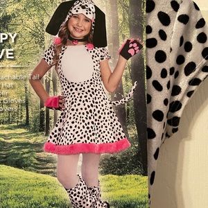Girls puppy dress costume